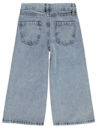 Pierre Cardin Kız Çocuk Pantolon 2-5 Yaş Mavi