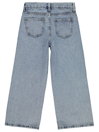 Pierre Cardin Kız Çocuk Pantolon 6-9 Yaş Mavi