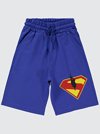Süperman Erkek Çocuk Kapri 6-9 Yaş Saks