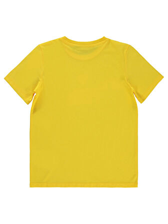 Süperman Erkek Çocuk Tişört 10-13 Yaş Sarı