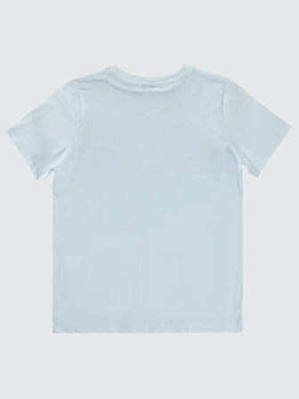 Süperman Erkek Çocuk Tişört 10-13 Yaş Beyaz