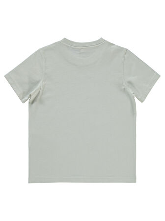 Süperman Erkek Çocuk Tişört 2-5 Yaş Açık Gri