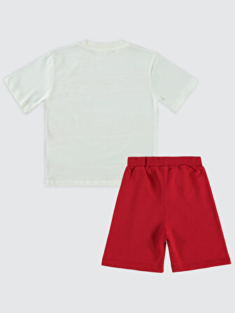 Civil Boys Erkek Çocuk Takım 2-5 Yaş Kırmızı