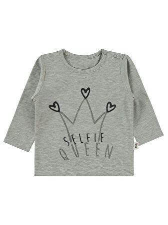 Civil Baby Kız Bebek Sweatshirt 6-18 Ay Karmelanj