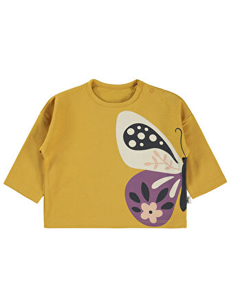 Civil Baby Kız Bebek Sweatshirt 6-18 Ay Hardal