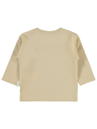 Civil Baby Kız Bebek Sweatshirt 6-18 Ay Taş Rengi