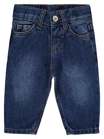 Civil Baby Erkek Bebek Pantolon 6-18 Ay Koyu Mavi