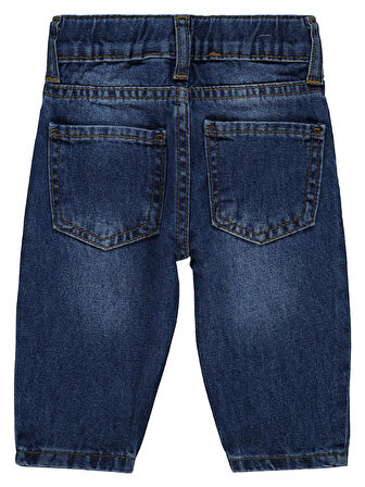 Civil Baby Erkek Bebek Pantolon 6-18 Ay Koyu Mavi