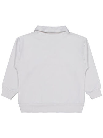 Civil Boys Pola Yaka 10-13 Yaş Sweatshirt - Gri 12-13 Yaş