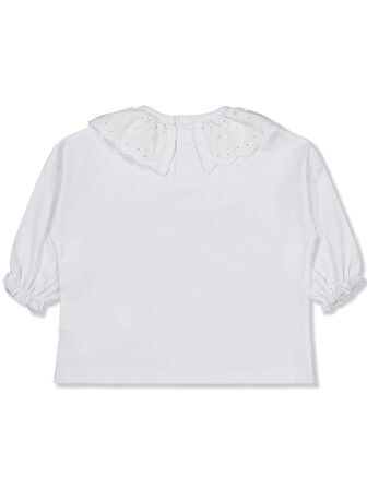 Civil Baby Fisto Yakalı 6-18 Ay Sweatshirt - Beyaz 12-18 Ay