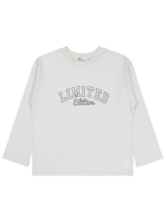 Civil Boys College Baskılı 6-9 Yaş Sweatshirt - Gri7-8 Yaş