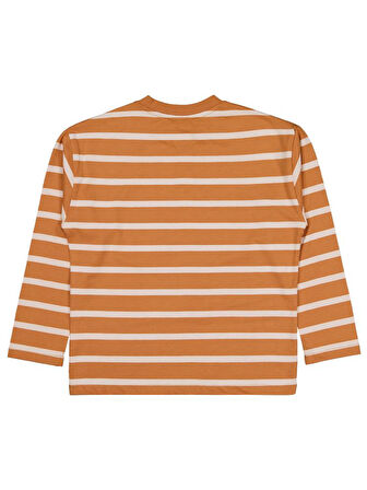 Civil Boys Wanderlust Armalı Çizgi Emp. 6-9 Yaş Sweatshirt - Turuncu 9-10 Yaş