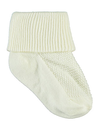 Civil Baby Bebek 3'lü Çorap Set 0-24 Ay Krem