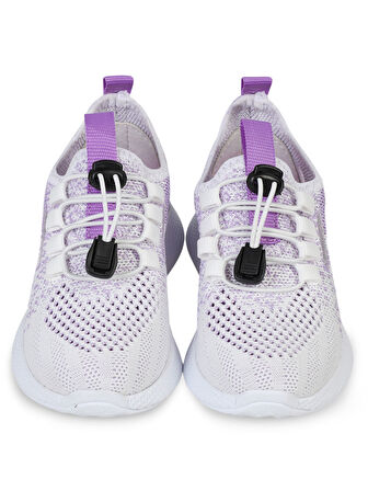 Civil Sport Kız Çocuk Spor Ayakkabı 31-35 Numara Beyaz-Lila