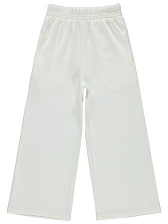 Civil Girls Kız Çocuk Pantolon 6-9 Yaş Ekru