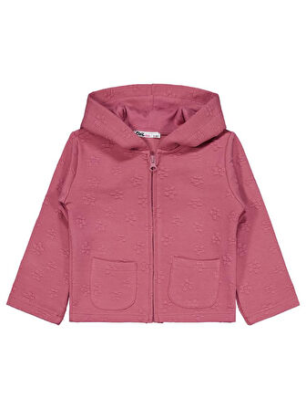 Civil Girls Çiçek Desenli 2-5 Yaş Eşofman Takımı - Pembe 4-5 Yaş