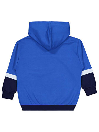 Civil Boys Go Wıth Baskılı 10-13 Yaş Sweatshirt - Mavi12-13 Yaş