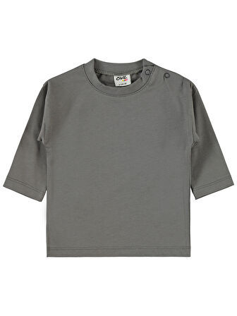 Civil Baby Erkek Bebek Sweatshirt 6-18 Ay Füme
