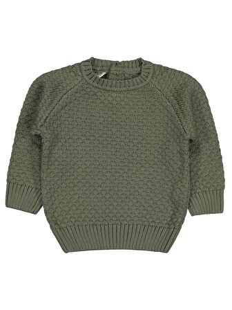 Civil Baby Wılme Örgülü 6-18 Ay Kazak - Haki6-9 Ay