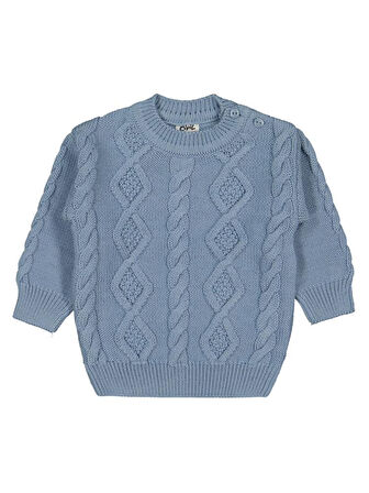 Civil Baby Rain Saç Örgü 6-18 Ay Kazak - Mavi12-18 Ay