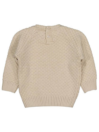 Civil Baby Wılme Örgülü 6-18 Ay Kazak - Bej6-9 Ay