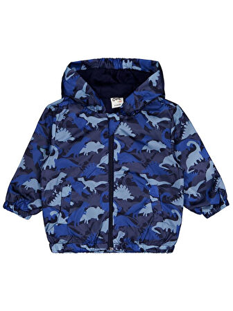 Civil Baby Dinazor 6-18 Ay Yağmurluk - Lacivert 9-12 Ay