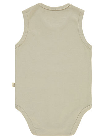 Civil Baby Bebek 5'li Çıtçıtlı Badi 1-3 Yaş Açık Bej