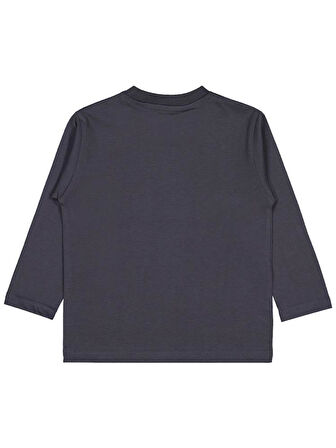 Civil Boys I Do What Baskılı 2-5 Yaş Sweatshirt - Gri 5-6 Yaş