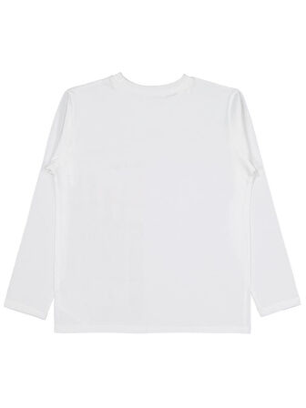 Civil Boys Nyc Baskılı 10-13 Yaş Sweatshirt - Ekru 10-11 Yaş