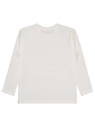 Civil Boys Play To Wın Baskılı 6-9 Yaş Sweatshirt - Ekru 8-9 Yaş