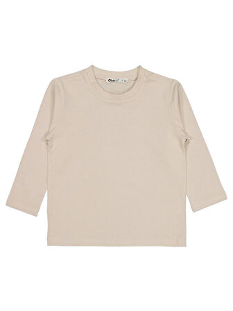 Civil Boys Basic 2-5 Yaş Sweatshirt - Bej 2-3 Yaş
