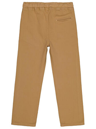 Civil Boys Beli Lastikli Chinno 10-13 Yaş Pantolon - Kahverengi 11-12 Yaş