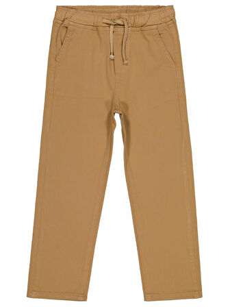 Civil Boys Beli Lastikli Chinno 6-9 Yaş Pantolon - Kahverengi 8-9 Yaş