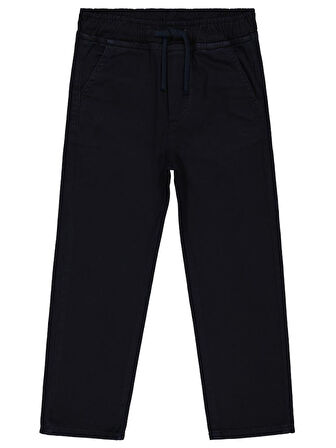 Civil Boys Beli Lastikli Chinno 10-13 Yaş Pantolon - Lacivert 12-13 Yaş
