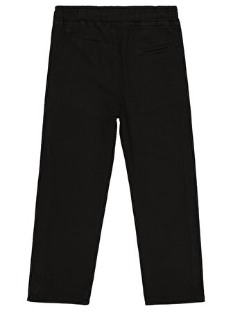 Civil Boys Beli Lastikli Chinno 10-13 Yaş Pantolon - Siyah 11-12 Yaş