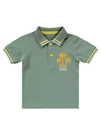 Concept Erkek Bebek Şortlu Takım 6-18 Ay Yeşil