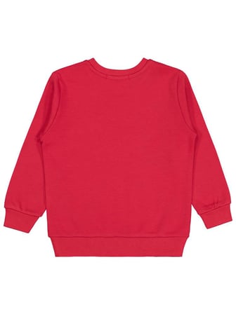 Civil Girls Düz 2-5 Yaş Sweatshirt - Kırmızı 3-4 Yaş