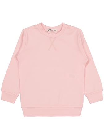 Civil Girls Kız Çocuk Düz 2-5 Yaş Sweatshirt - Pembe