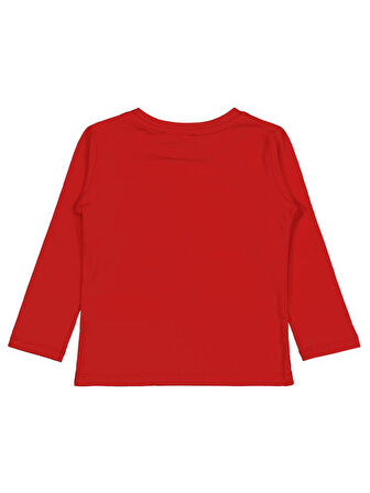 Civil Girls Basic 2-5 Yaş Sweatshirt - Kırmızı 5-6 Yaş