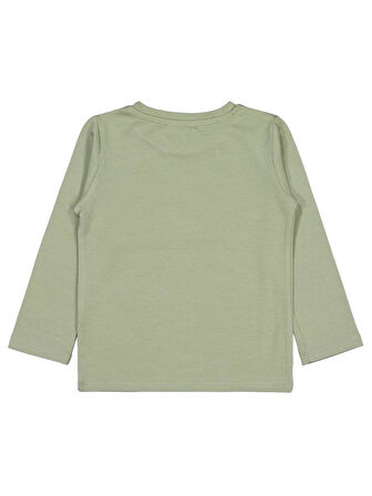 Civil Girls Basic 2-5 Yaş Sweatshirt - Haki 4-5 Yaş