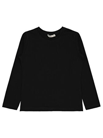 Civil Girls Basic 10-13 Yaş Sweatshirt - Siyah 11-12 Yaş