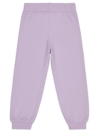 Civil Girls Rainbow Baskılı 2-5 Yaş Eşofman Altı - Lila 2-3 Yaş