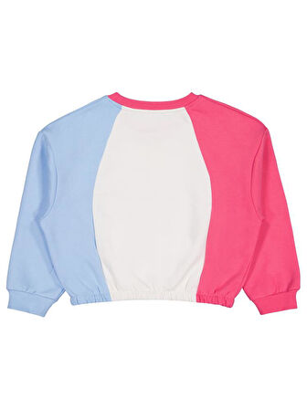 Civil Girls Keep Growing Baskılı 6-9 Yaş Sweatshirt - Ekru 6-7 Yaş