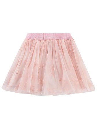 Civil Baby Fiyonklu Tüllü 6-18 Ay Etek - Pembe