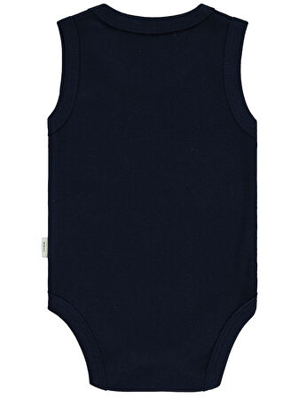 Civil Baby Bebek Çıtçıtlı Badi 1-36 Ay Lacivert