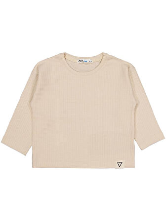 Civil Boys Jakar Petek  2-5 Yaş Sweatshirt - Bej 4-5 Yaş