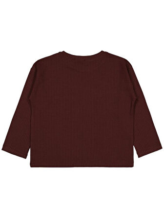 Civil Boys Jakar Petek  6-9 Yaş Sweatshirt - Bordo 9-10 Yaş