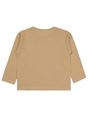 Civil Boys Jakarlı Basic 10-13 Yaş Sweatshirt - Bej11-12 Yaş