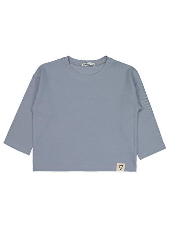 Civil Boys Basic 2-5 Yaş Sweatshirt - Mavi5-6 Yaş