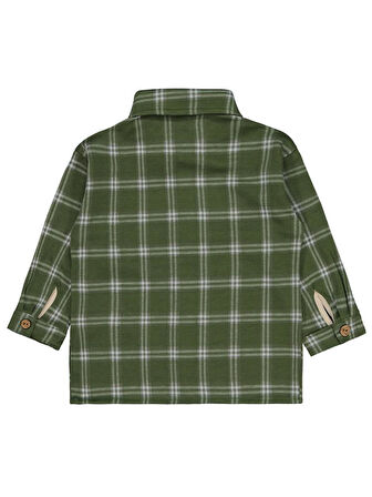 Civil Boys Ekoseli 2-5 Yaş Gömlek - Haki2-3 Yaş